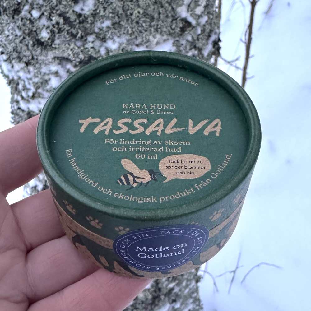 Ekologinen tassuvoide muoviton zero waste -pakkaus
