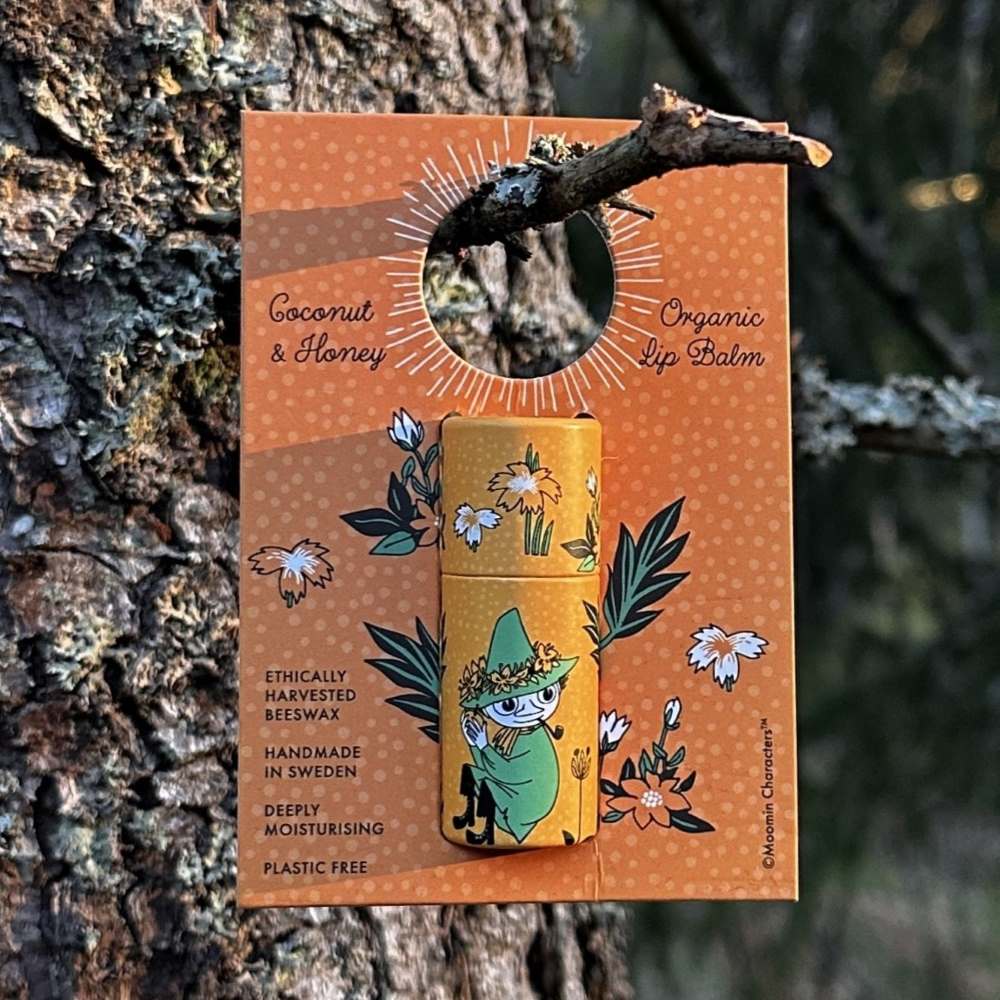 Muumi-huulirasva Nuuskamuikkunen Kookos & hunaja