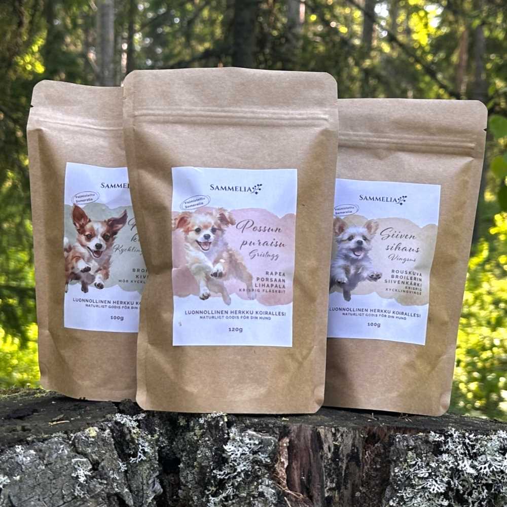Sammelia Koiranherkkujen kokeilupaketti