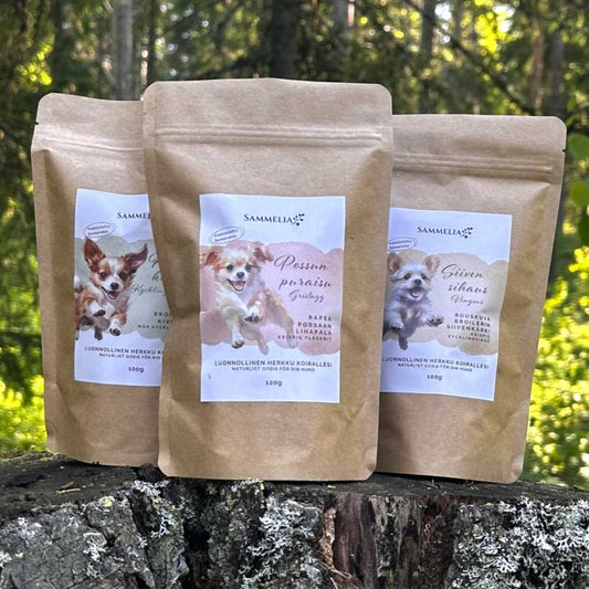 Sammelia Koiranherkkujen kokeilupaketti