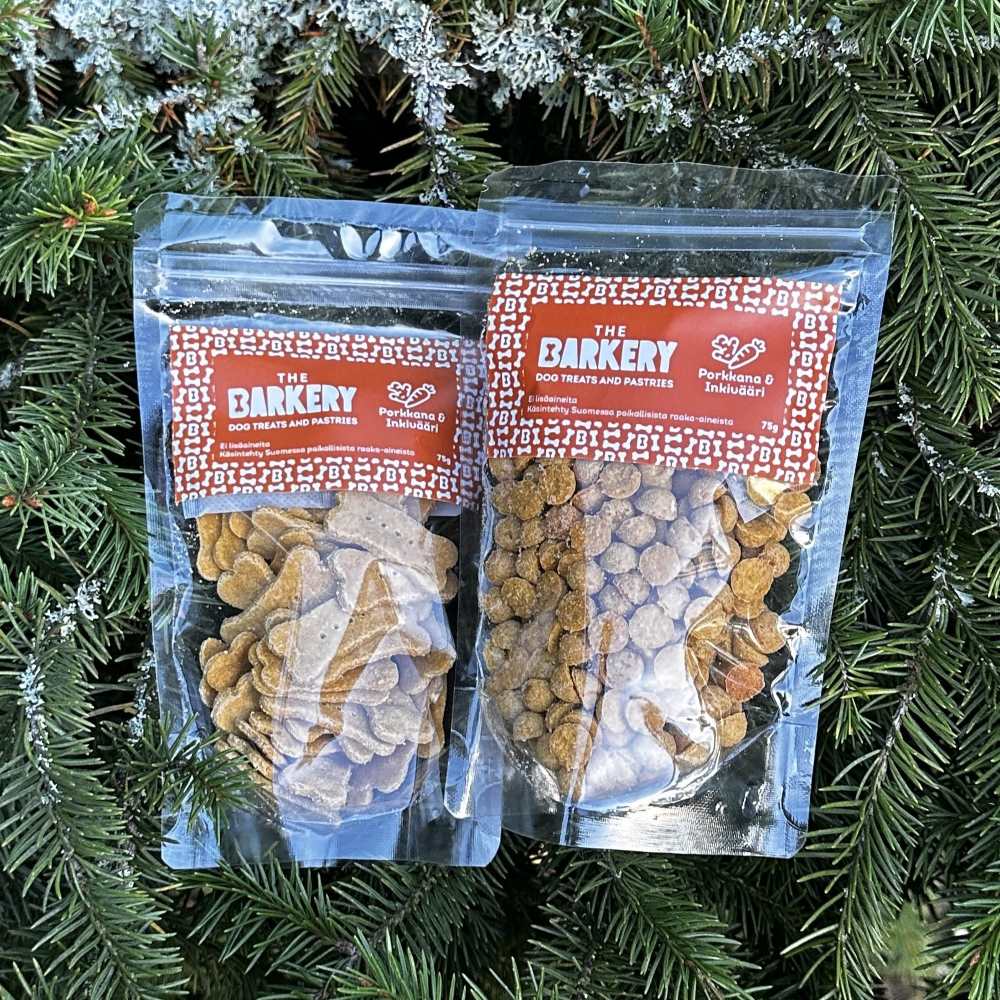The Barkery Porkkana & Inkivääri koirankeksit